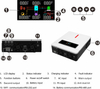  ECO 6.2KW On/off Grid Inversor Solar 60 ~ 500VDC 120A Controlador de carregador MPPT Portas de comunicação duplas para comunicação de bateria e comunicação Wi-Fi