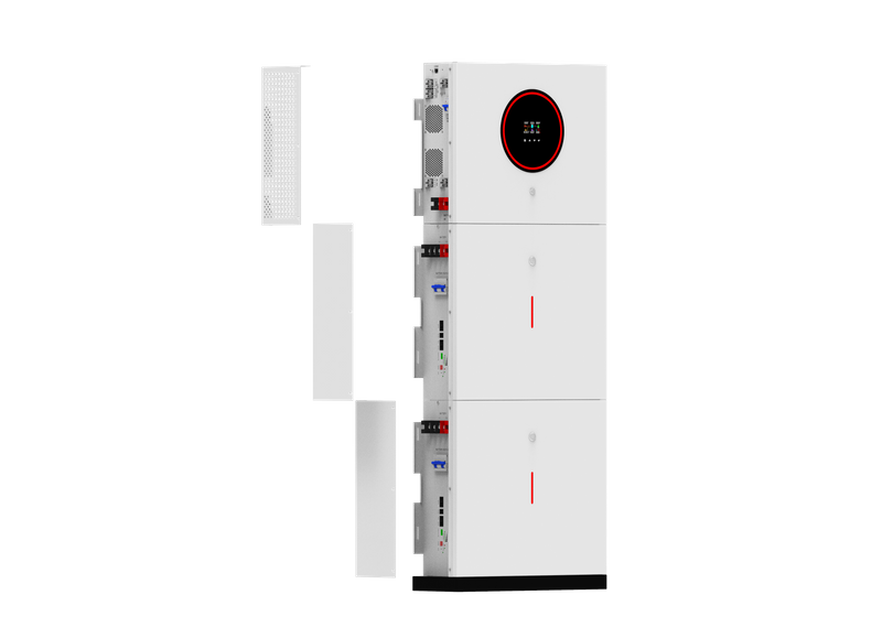 Sistema de energia doméstica inversor de bateria de alta tensão 3.6KW 24V On/Off grid Inversor solar Fabricante de sistema de armazenamento de energia