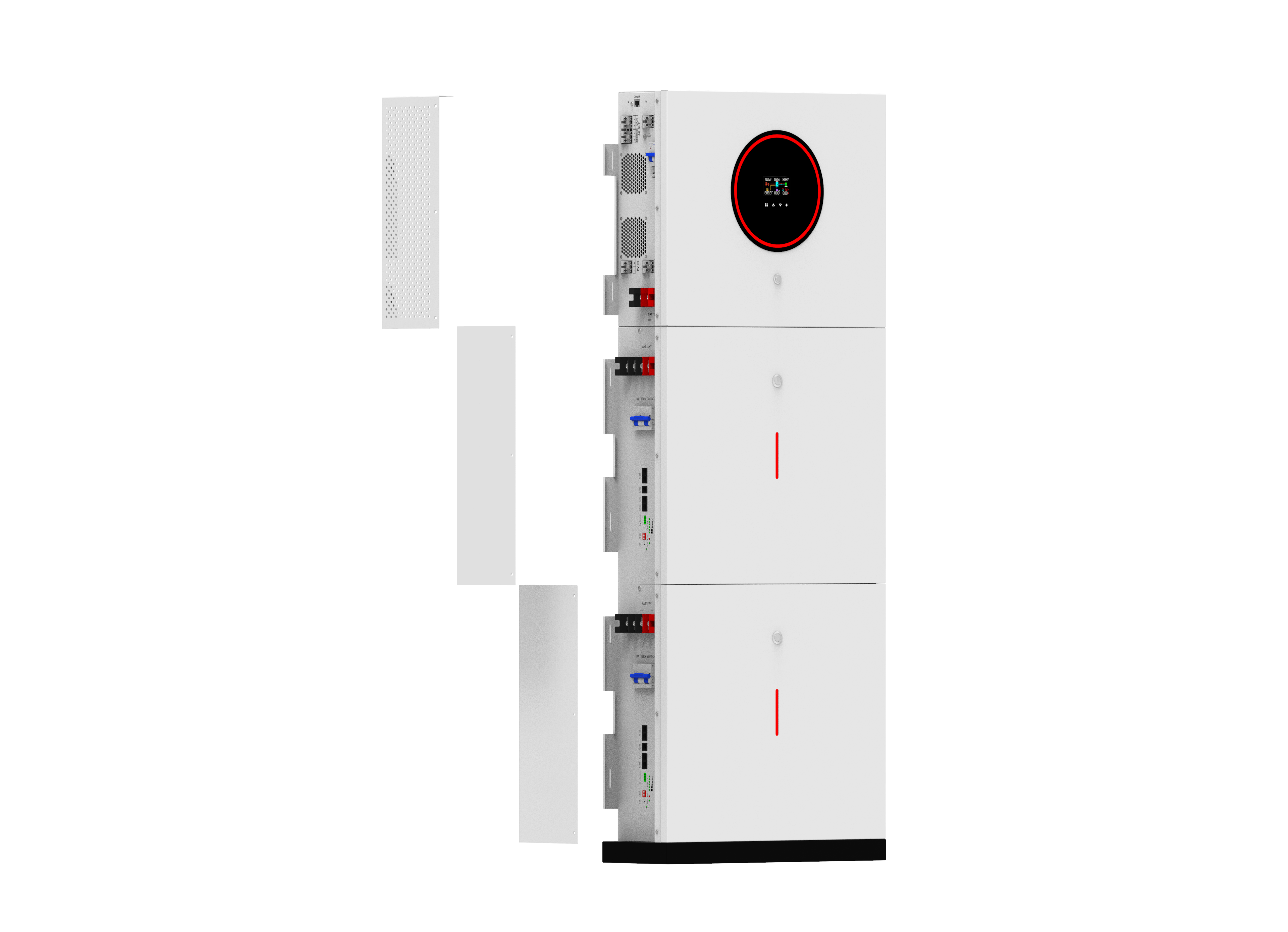 Sistema de armazenamento de energia solar tudo em um, rede liga/desliga VICTOR NM-ESS 4,2KW /6,2KW/10,2KW