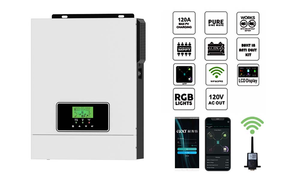 Como os inversores off grid podem gerenciar o carregamento do gerador?
